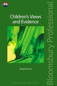 Abbildung von: Children's Views and Evidence - Bloomsbury Professional