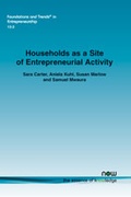 Cover: Households as a Site of Entrepreneurial Activity - now publishers Inc