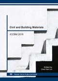 Cover: Civil and Building Materials - Trans Tech Publications Ltd