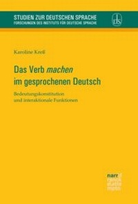 Abbildung von: Das Verb 'machen' im gesprochenen Deutsch - Narr Francke Attempto