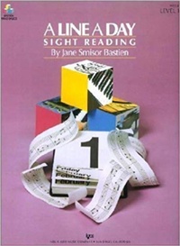 Abbildung von: A Line a Day: Sight Reading Level 1 - Kjos (Neil A.) Music Co ,U.S.