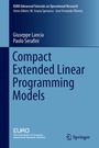 Cover: Compact Extended Linear Programming Models - Springer