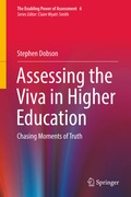 Cover: Assessing the Viva in Higher Education - Springer