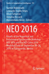 Enlarge image Cover: NEO 2016 - Springer