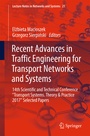 Cover: Recent Advances in Traffic Engineering for Transport Networks and Systems - Springer