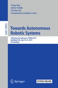 Cover: Towards Autonomous Robotic Systems - Springer