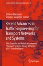 Cover: Recent Advances in Traffic Engineering for Transport Networks and Systems - Springer