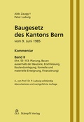 Cover: Baugesetz des Kantons Bern vom 9. Juni 1985 - Kommentar, Band II (Art. 53-153: Planung, Bauen ausserhalb der Bauzone, Erschliessung, Baulandumlegung, formelle und materielle Enteignung, Finanzierung) - St&auml;mpfli Verlag