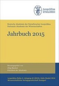 Abbildung von: Jahrbuch 2015 - Wissenschaftliche Verlagsgesellschaft