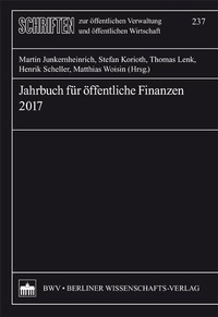 Abbildung von: Jahrbuch für öffentliche Finanzen (2017) - Berliner Wissenschafts-Verlag