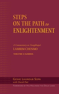 Enlarge image Cover: Steps on the Path to Enlightenment - Wisdom Publications