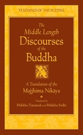Cover: The Middle Length Discourses of the Buddha - Wisdom Publications