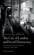 Cover: The City of London and Social Democracy - OUP eBook