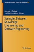 Cover: Synergies Between Knowledge Engineering and Software Engineering - Springer