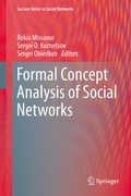 Cover: Formal Concept Analysis of Social Networks - Springer