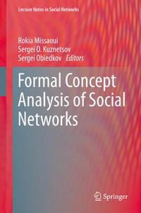 Enlarge image Cover: Formal Concept Analysis of Social Networks - Springer