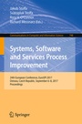 Cover: Systems, Software and Services Process Improvement - Springer