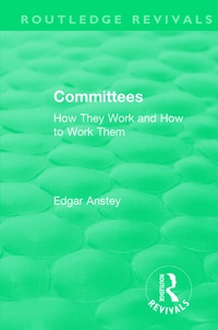 Enlarge image Cover: Routledge Revivals: Committees (1963) - Routledge