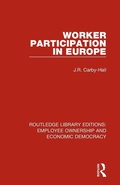 Cover: Worker Participation in Europe - Routledge