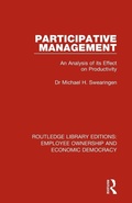 Cover: Participative Management - Routledge