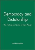 Cover: Democracy and Dictatorship - Polity Press