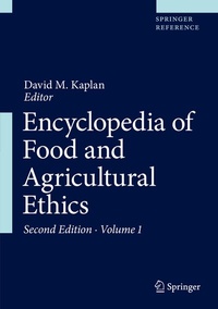 Bild: Encyclopedia of Food and Agricultural Ethics - Springer