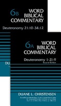 Cover: Deuteronomy (2-Volume Set---6A and 6B) - Zondervan Academic