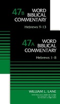 Cover: Hebrews (2-Volume Set---47A and 47B) - Zondervan Academic