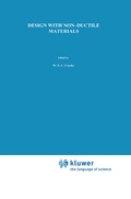 Cover: Design with Non-Ductile Materials - Kluwer Academic Publishers