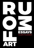 Cover: Artforum // Essays - Metaflux Publishing