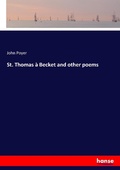 Cover: St. Thomas a Becket and other poems - Hansebooks