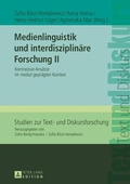 Cover: Medienlinguistik und interdisziplin&auml;re Forschung II - Peter Lang Verlag