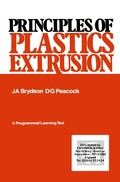 Cover: Principles of Plastics Extrusion - Kluwer Academic Publishers