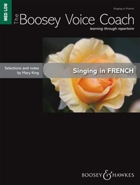 Enlarge image Cover: Singing in French: Medium/Low Voice - Boosey Voice Coach