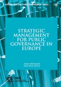 Cover: Strategic Management for Public Governance in Europe - Palgrave Macmillan