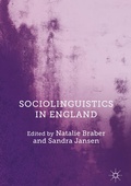 Cover: Sociolinguistics in England - Palgrave Macmillan