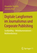 Cover: Digitale Langformen im Journalismus und Corporate Publishing - Springer VS
