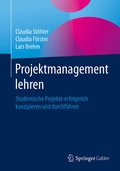 Cover: Projektmanagement lehren - Springer Gabler