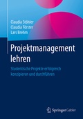 Cover: Projektmanagement lehren - Springer Gabler