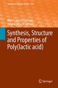 Enlarge image Cover: Synthesis, Structure and Properties of Poly(lactic acid) - Springer