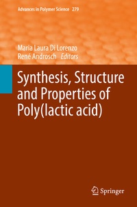 Enlarge image Cover: Synthesis, Structure and Properties of Poly(lactic acid) - Springer