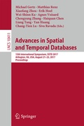 Cover: Advances in Spatial and Temporal Databases - Springer