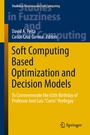 Cover: Soft Computing Based Optimization and Decision Models - Springer