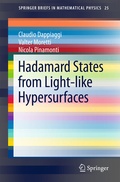 Cover: Hadamard States from Light-like Hypersurfaces - Springer