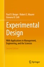 Cover: Experimental Design - Springer