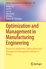 Cover: Optimization and Management in Manufacturing Engineering - Springer