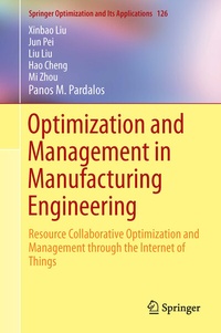 Enlarge image Cover: Optimization and Management in Manufacturing Engineering - Springer