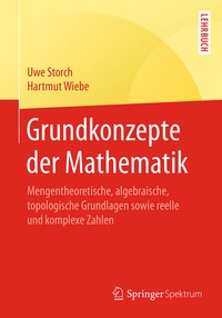 Abbildung von: Grundkonzepte der Mathematik - Springer Spektrum