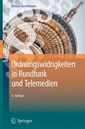 Cover: Ordnungswidrigkeiten in Rundfunk und Telemedien - Springer