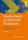Cover: &Uuml;bungsaufgaben zur Mathematik f&uuml;r Ingenieure - Springer Vieweg